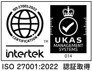 ISMS（ISO/IEC 27001）認証ロゴ