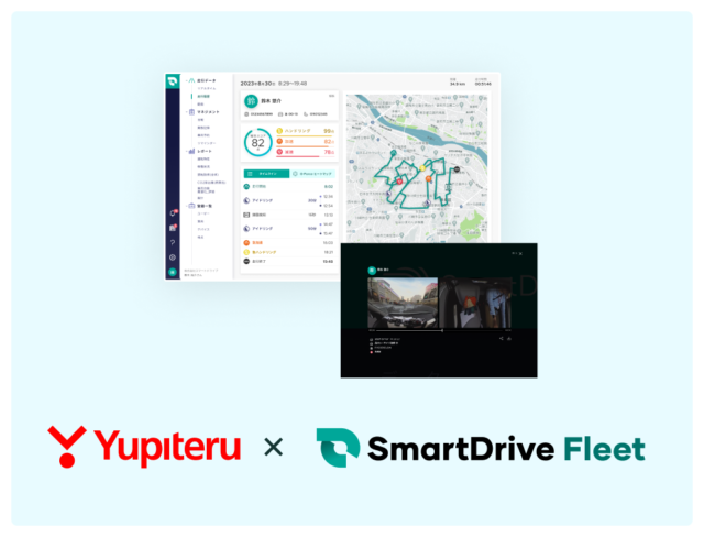 老舗ドライブレコーダーYupiteruと連携