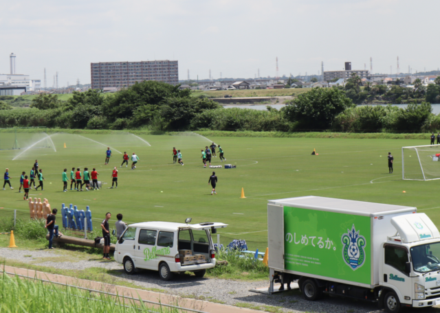 多くの日本代表選手を輩出してきた練習グラウンド