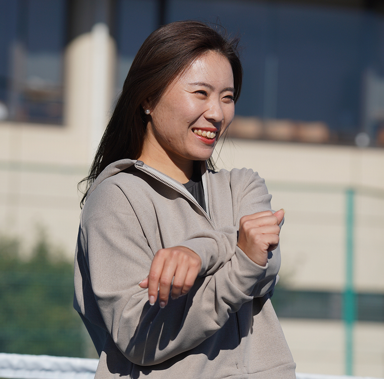 牟田口恵美コーチ