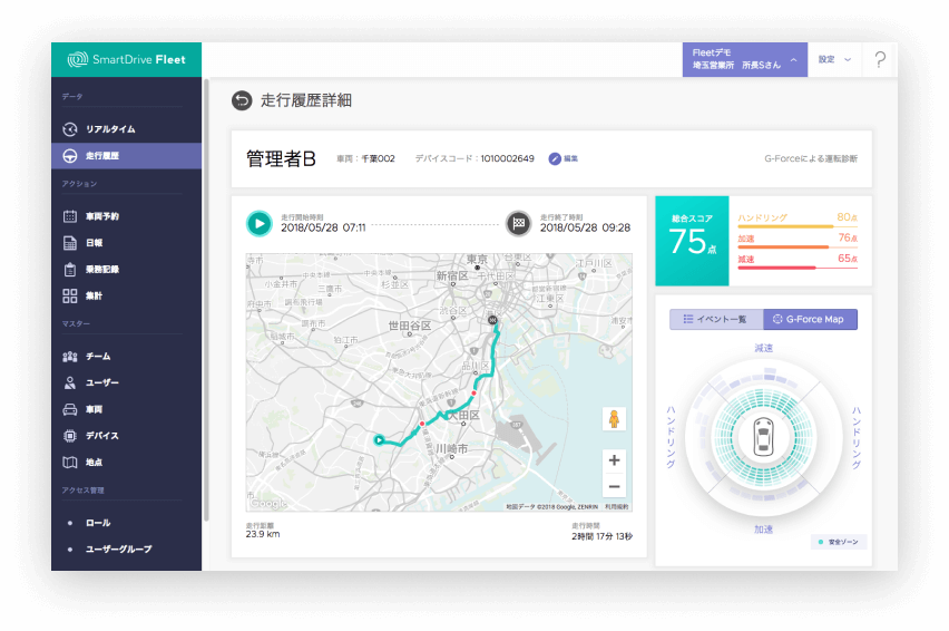 クラウド車両管理システム SmartDrive Fleetの活用事例 — 株式会社ベルテックス｜SmartDrive｜移動データ