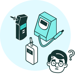国家公安委員会が定めるアルコール検知器ってどうやって探せばいいの?